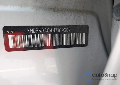 2017 Kia Sportage Lx z USA, uszkodzony, nr VIN KNDPM3AC4H7169602